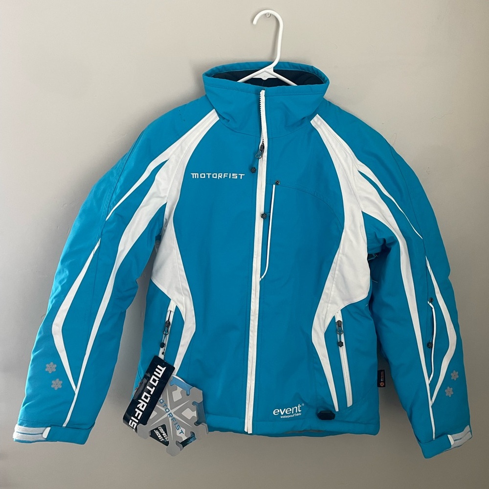 Blue and White Jacket
